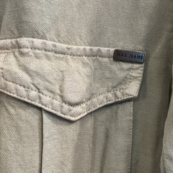 Max Jeans brand size M linen jacket - Picture 3 of 6